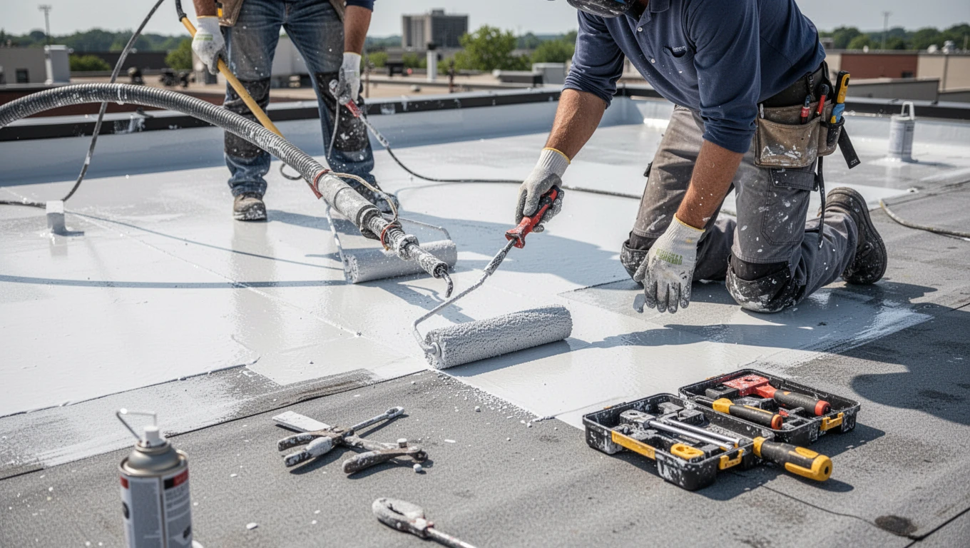 Flat Roof Coating